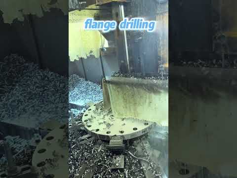 The production process of flanges #machine #copperpipefittings #copper