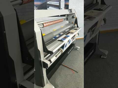 LF1700-D2Fully Automatic Laminator. The Film is Automatically Flattened. #lamination #machine #sign