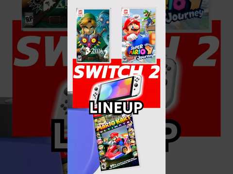 NINTENDO SWITCH 2’S LAUNCH GAMES ARE GONNA BE INSANE!! #nintendo