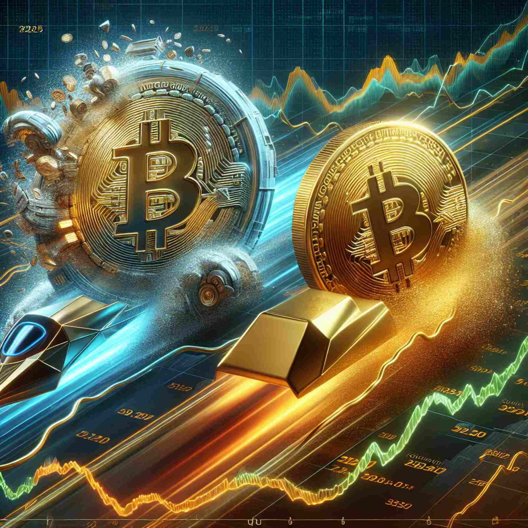 The Battle of 2025: Bitcoin Racing Gold in a Volatile Economic Landscape!