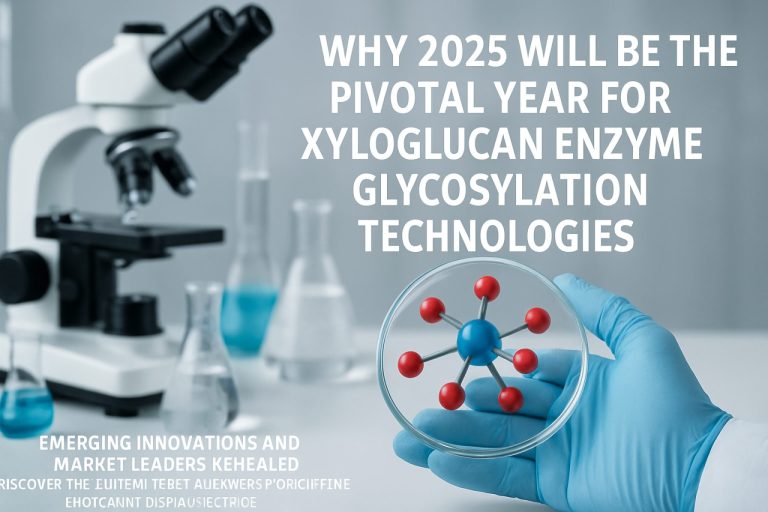 Miksi vuosi 2025 tulee olemaan ratkaiseva vuosi xyloglukaani-entsyymien glykosylointiteknologioille – Nousevat innovaatiot ja markkinajohtajat paljastuvat. Löydä huipputeknologiat, jotka ovat valmiita määrittelemään teollista bioprosessointia uudelleen.